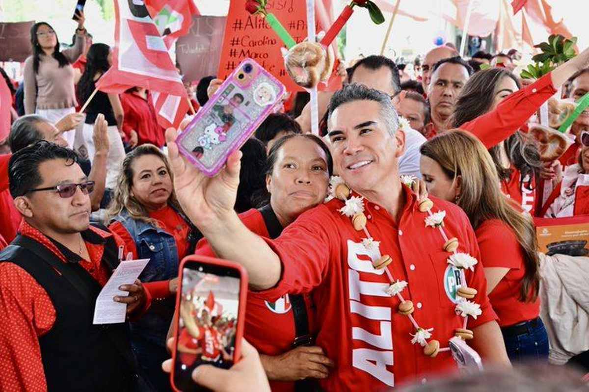 Alejandro Moreno Cárdenas, presidente nacional del PRI.
