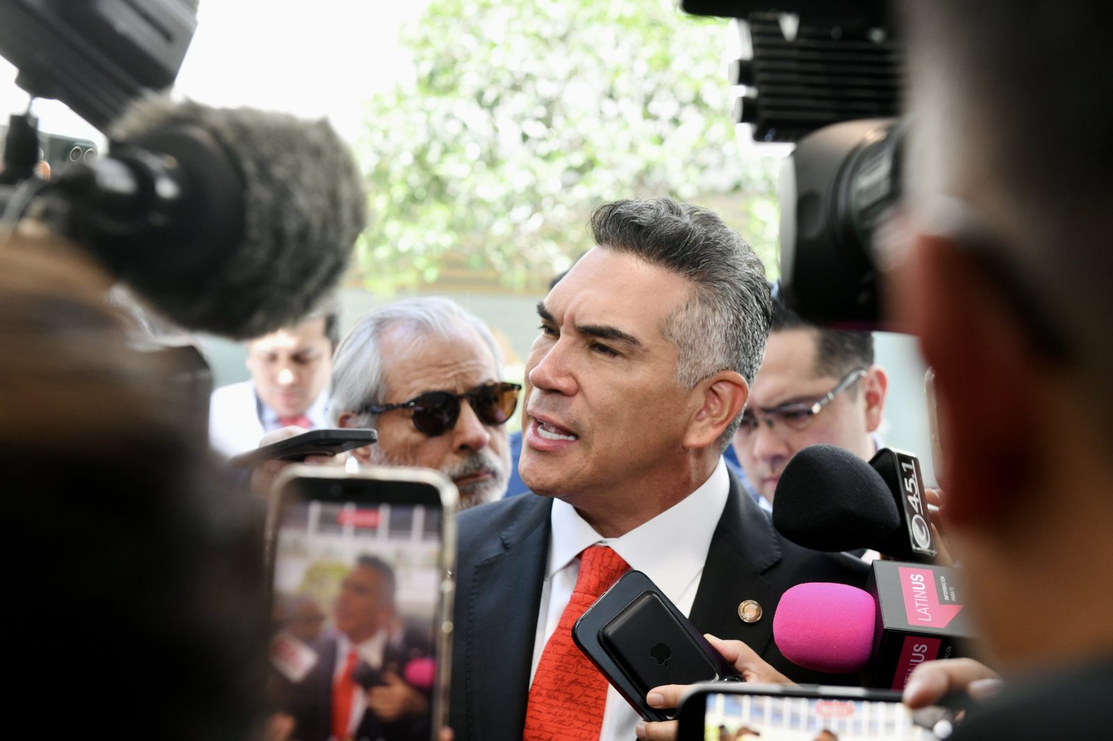 Alejandro Moreno Cárdenas, presidente nacional del PRI.
