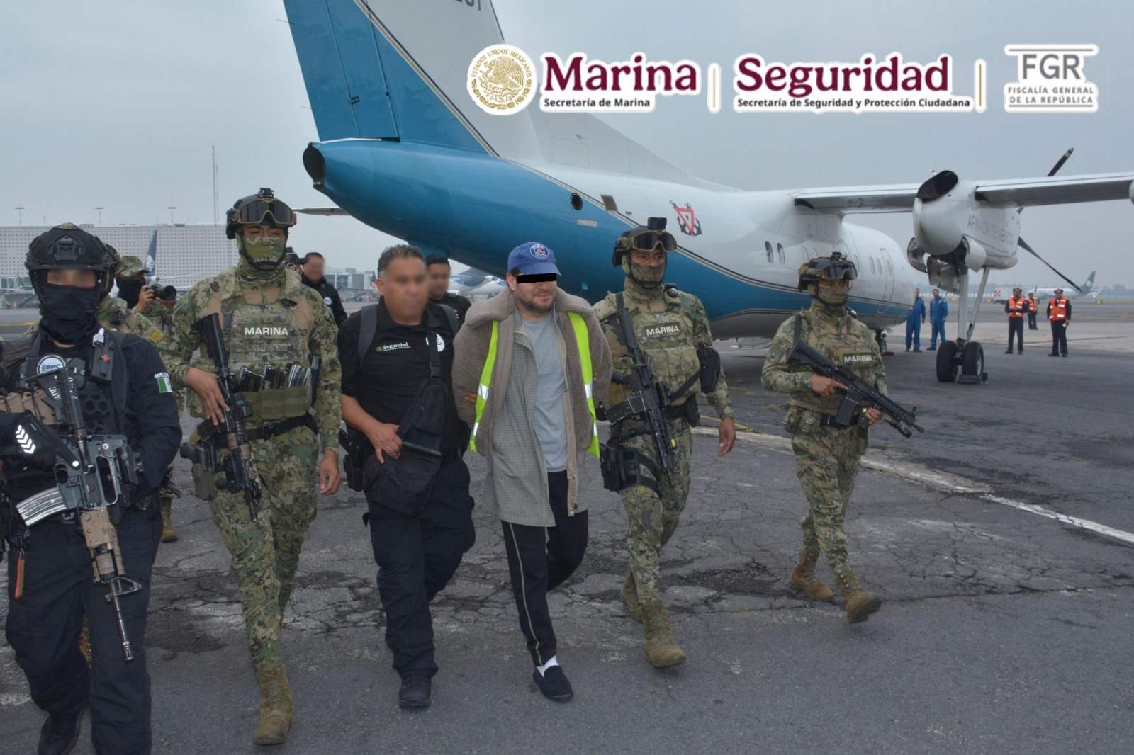 La Marina detuvo en Zapopan a Miguel Ángel Solano Ruiz, «Capitán Sol».