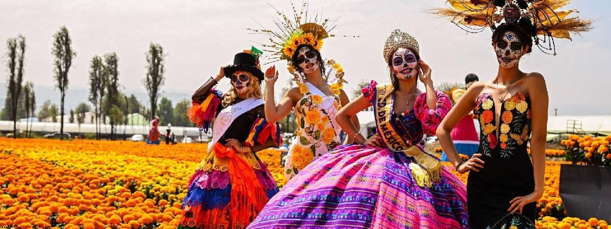 Día de Muertos en la Ciudad de México.