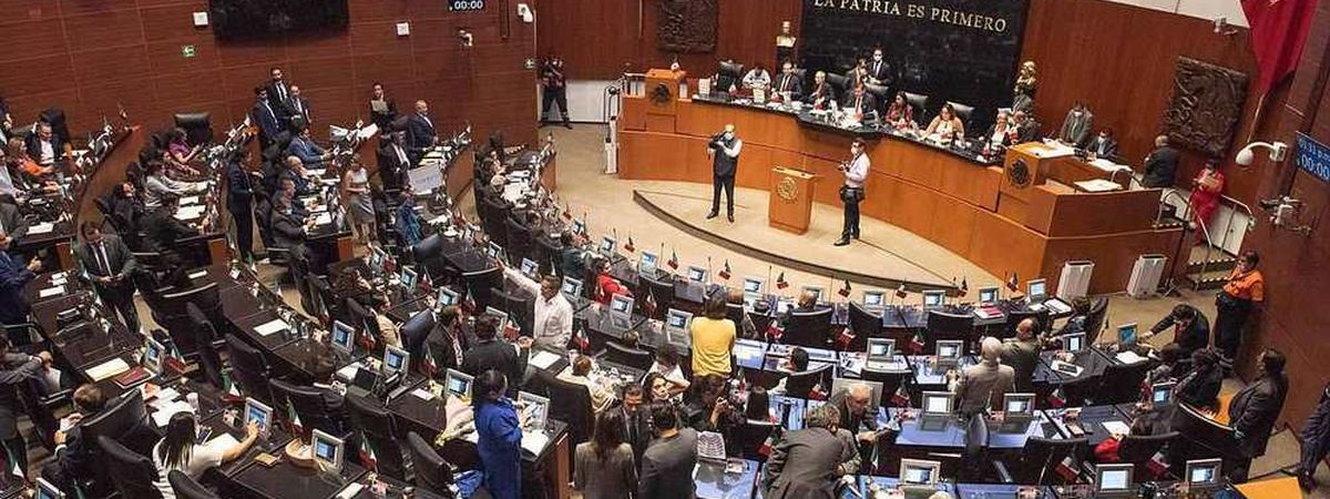 El recinto del Senado.