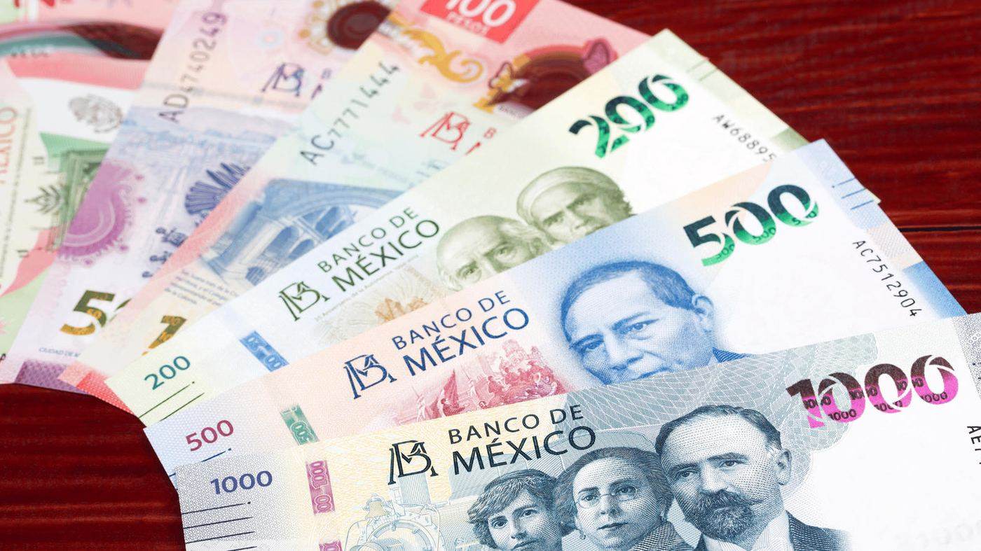 Billetes de pesos mexicanos.