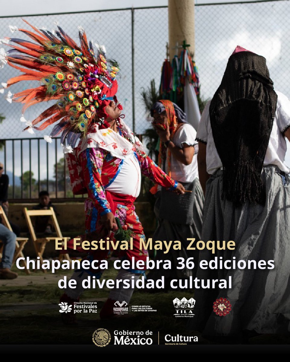 Convocatoria del Festival Maya Zoque Chiapaneca: danza, música y pueblos originarios de Chiapas