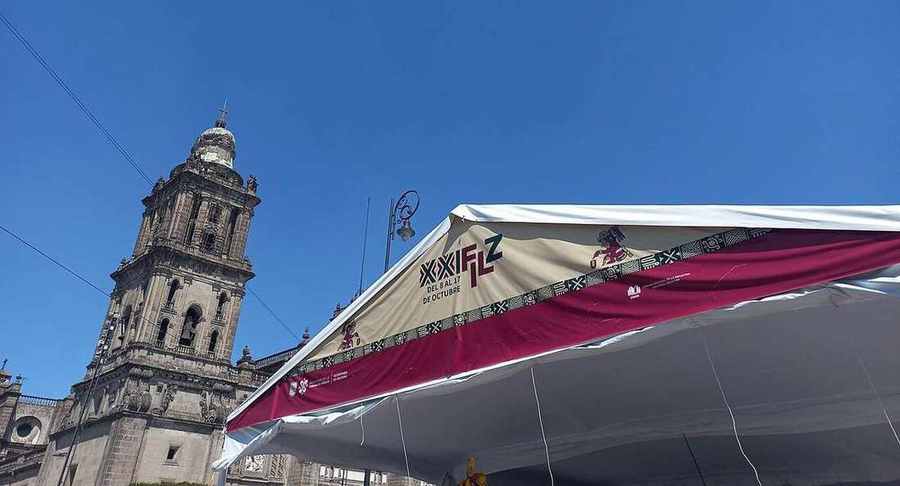 La Feria Internacional del Libro del Zócalo.