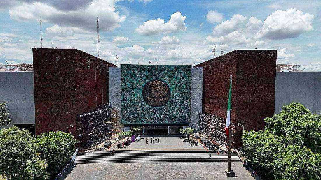 La Cámara de Diputados, en San Lázaro.