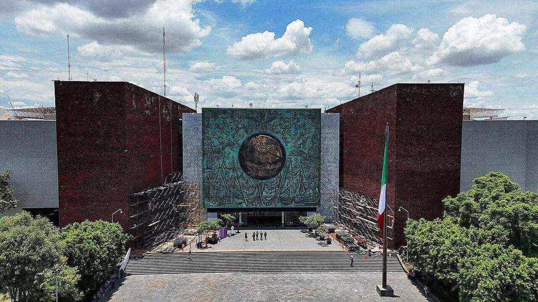 La Cámara de Diputados, en San Lázaro.