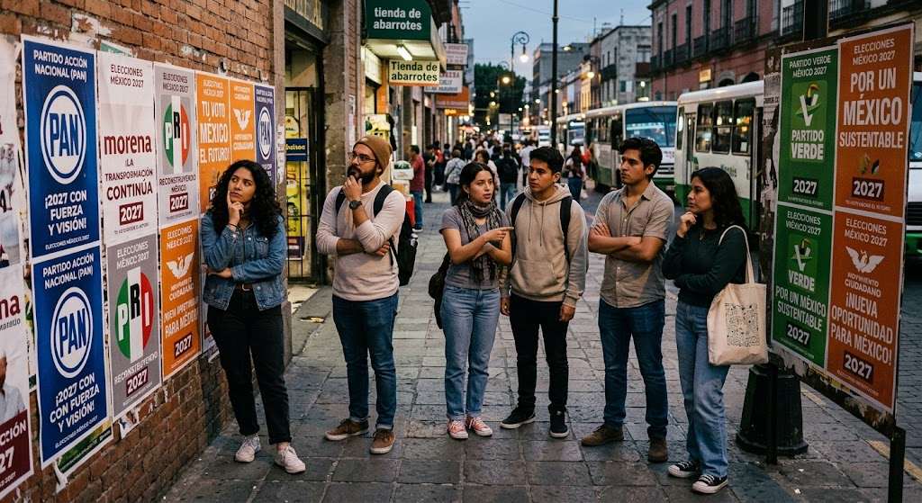 Los jóvenes frente al proceso electoral de 2027.