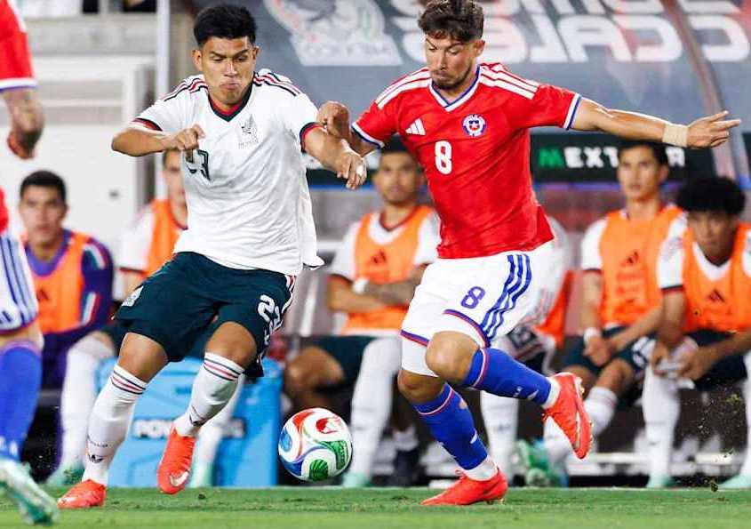 México cerró la fecha FIFA con la derrota ante Chile en Los Ángeles.