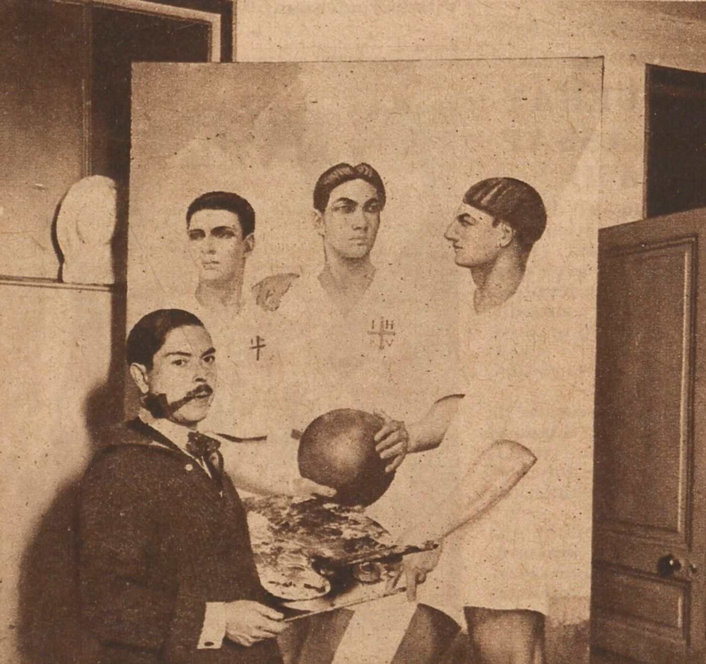 Ángel Zárraga Argüelles, pintor.