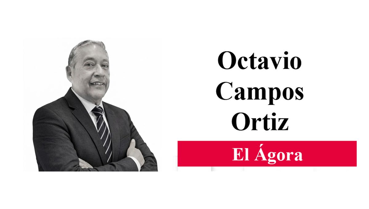 Octavio Campos Ortiz, El Ágora.