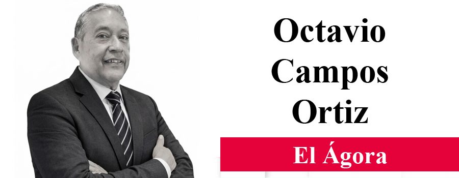 Octavio Campos Ortiz, El Ágora.
