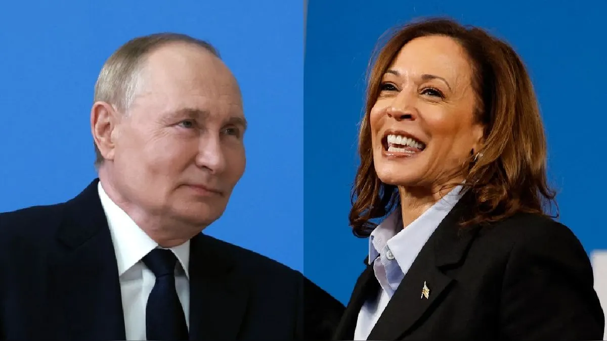 Vladimir Putin llama a votar por Kamala Harris en los próximos comicios