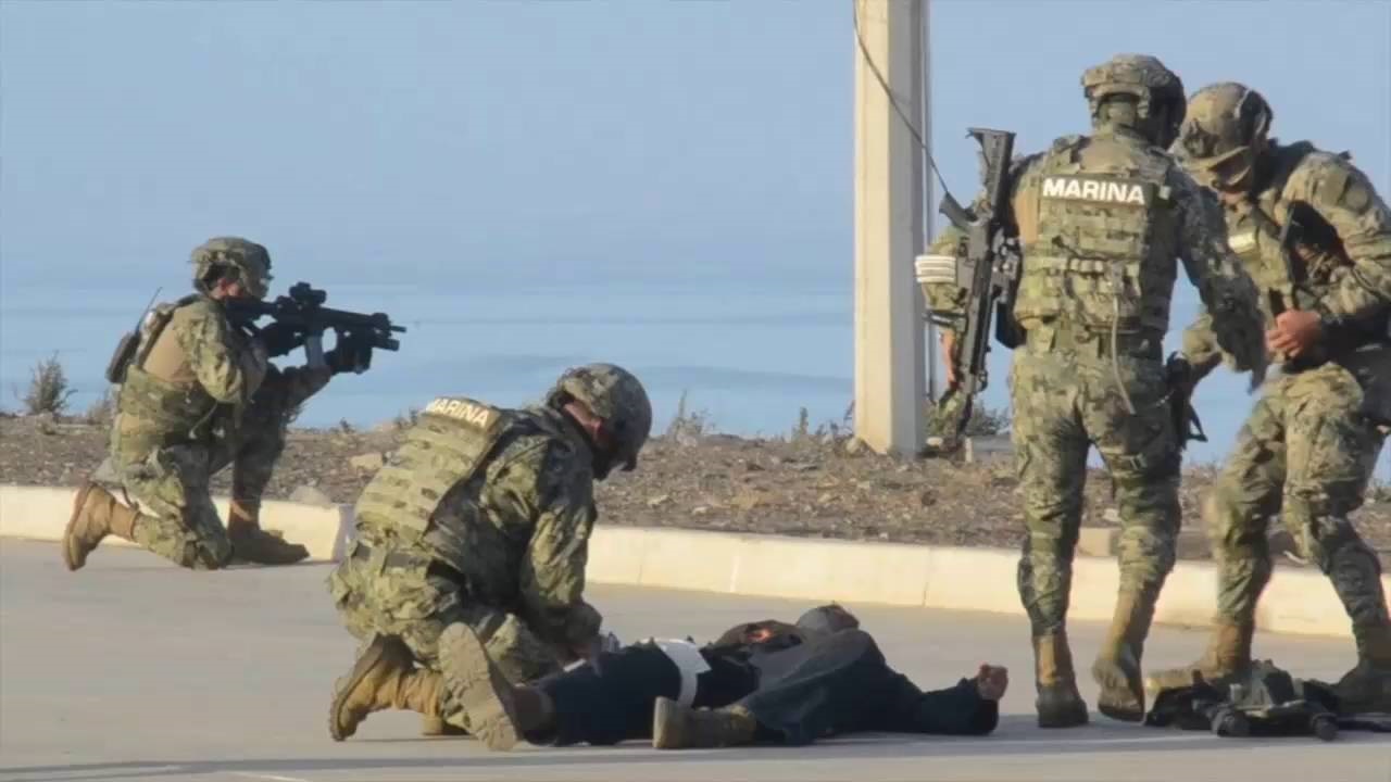 EN BAJA CALIFORNIA, SE DETUVO A UN ESTADOUNIDENSE QUE INTENTÓ CRUZAR UN ARSENAL Y MUNICIONES AL PAÍS