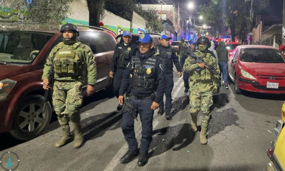 Marina informa resultados en apoyo a la Seguridad Pública en la Ciudad de México