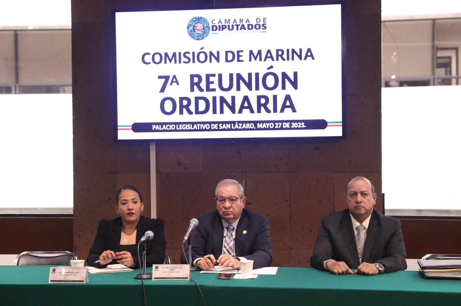 El Capitán de Navío, Marco Antonio Bautista, fue designado enlace técnico de la Semar ante la Comisión de Marina