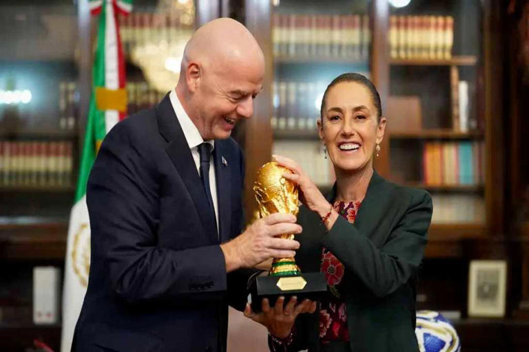 Sheinbaum e Infantino confirman inauguración del Mundial 2026 en México