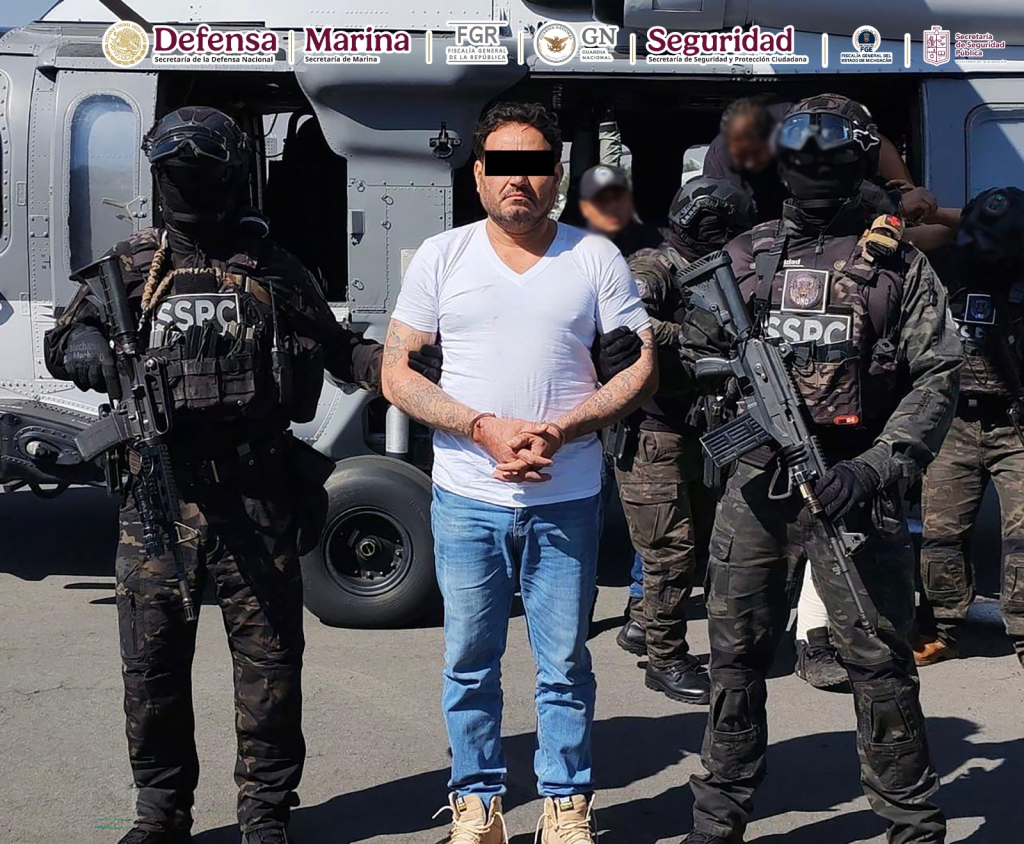 Detienen en Michoacán a César Alejandro Sepúlveda «El Botox»